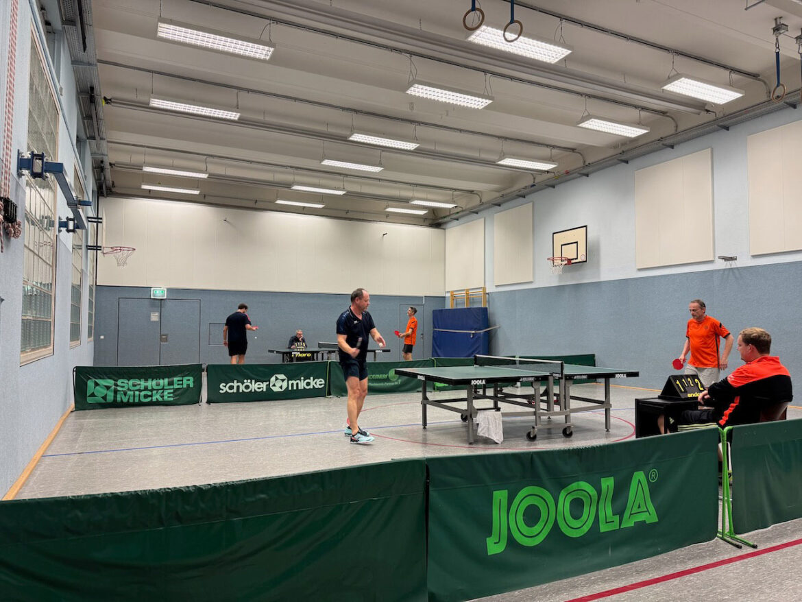 Tischtennis 1.Herren Spiel gegen DJK SF Gerresheim