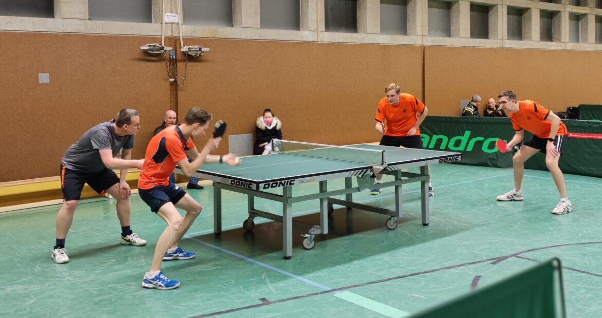 Spannendes Finale im Herren-A Doppel