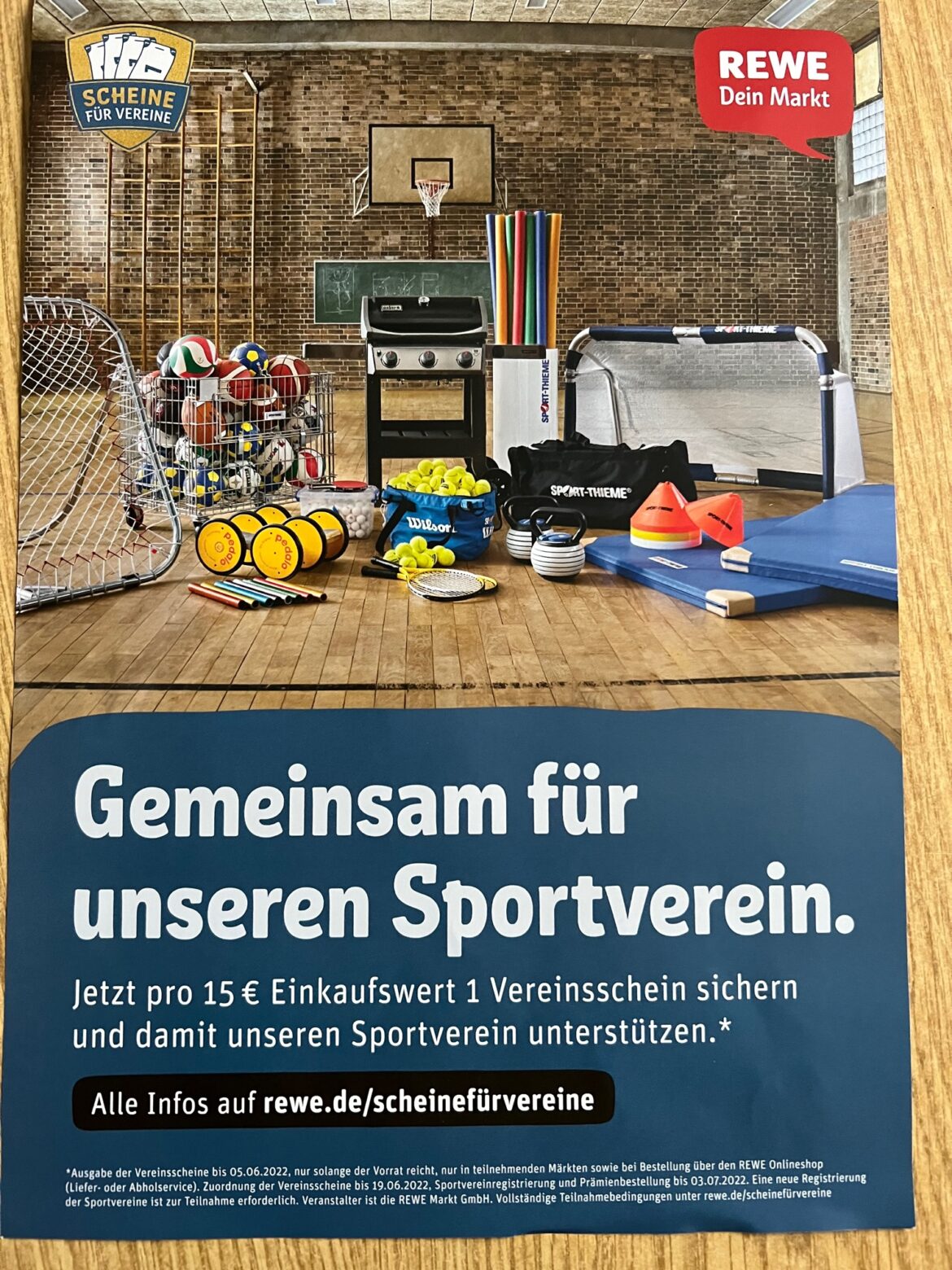 Ab April heißt es wieder: Gemeinsam mit dem SSV Berghausen