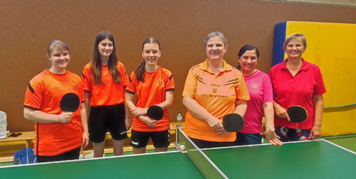 Tischtennis Vereinsmeisterschaften der Damen