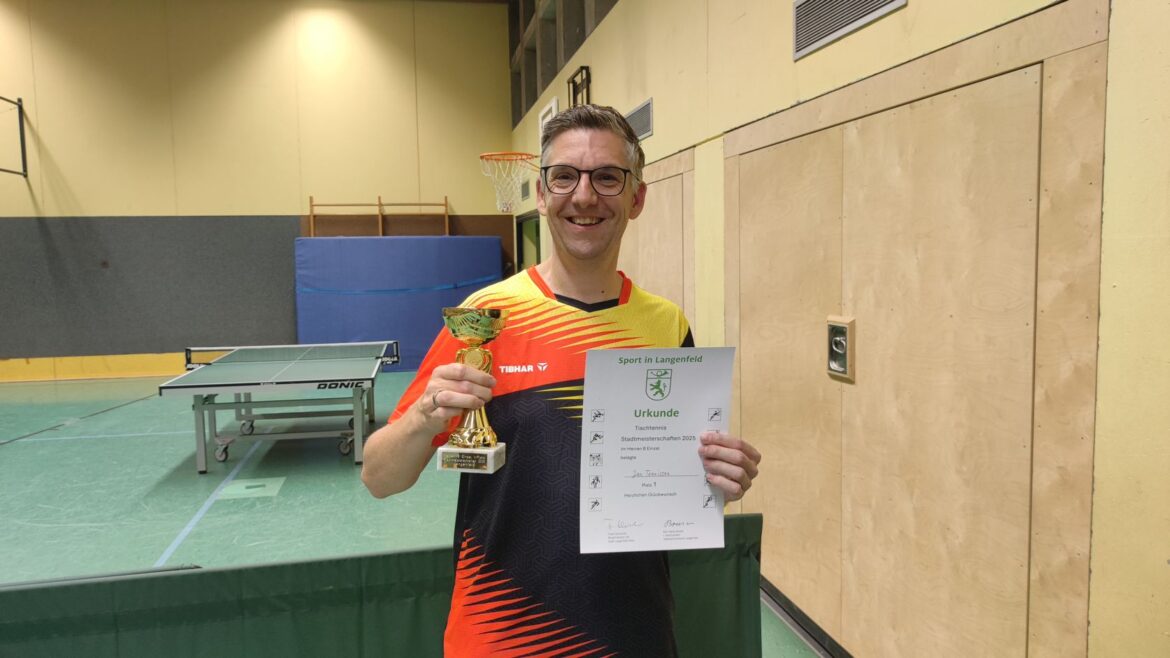 Erste Titel der Stadtmeisterschaften bleiben in Berghausen