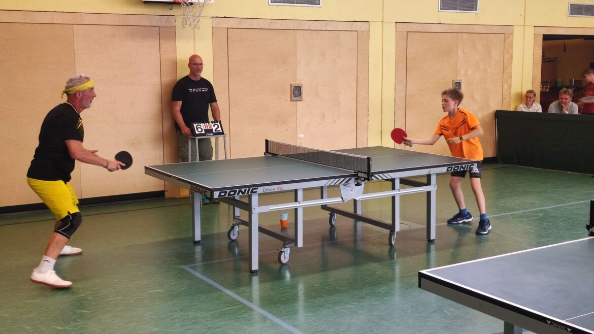 Neue Stadtmeister im Tischtennis