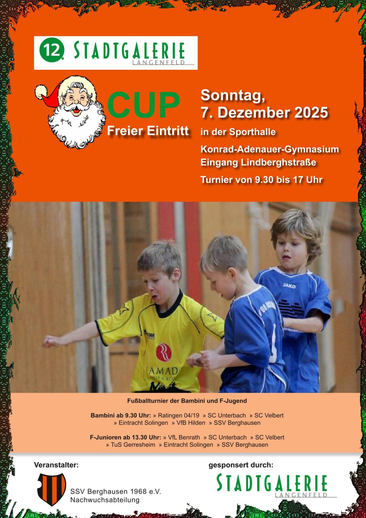 12. Stadtgalerie Nikolaus Cup beim SSV Berghausen